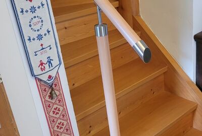 3-D-gebogener Handlauf - Bernet «Flexo Handläufe»