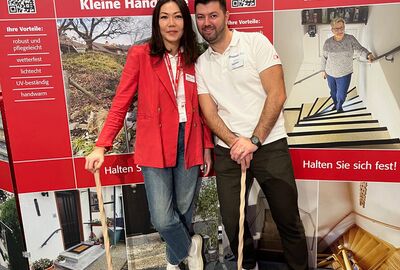 Flexo-Handlauf an der Swissbau 2026