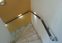 Flexo Handlauf - Punktbeleuchtung an der Treppe
